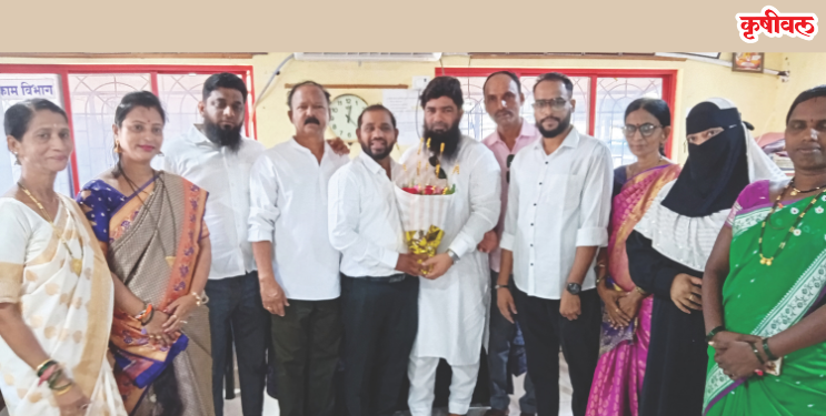 म्हसळा नगराध्यक्ष सुनील शेडगे यांची बिनविरोध निवड