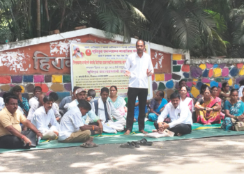 नागोठणे प्रकल्पग्रस्तांचा नोकरीच्या मागणीसाठी एल्गार