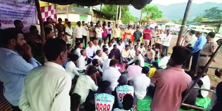 उपोषणानंतरही स्थानिकांचे प्रश्न जैसे थे