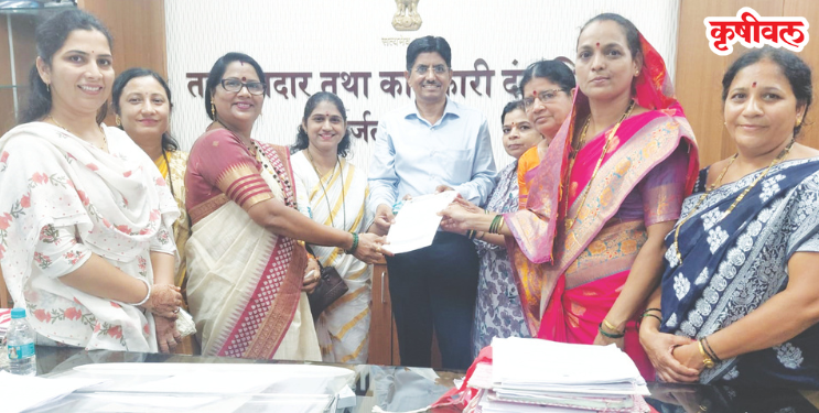 टोरंट प्रकल्पाविरोधात तहसीलदारांना निवेदन
