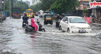 पनवेल शहर गुडघाभर पाण्यात