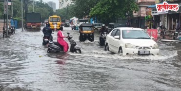 पनवेल शहर गुडघाभर पाण्यात