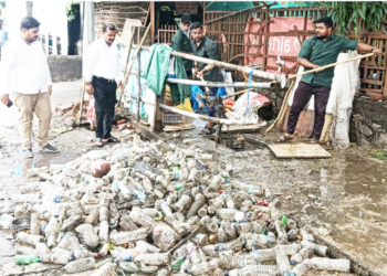 प्लास्टिकच्या बाटल्यांचा पनवेलकरांना फटका