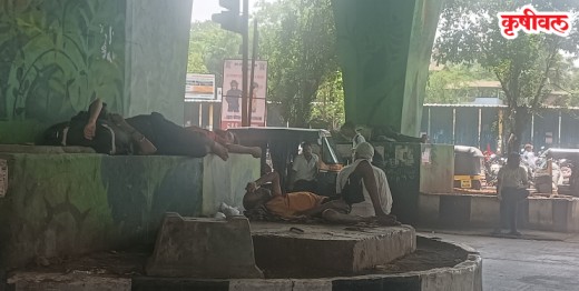 पनवेलच्या प्रवेशद्वारावरच बेघरांचे वास्तव्य