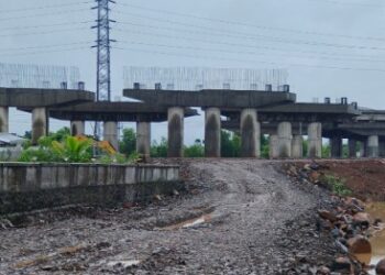 माणगाव-इंदापूर बायपासच्या ब्रिजचे काम रेंगाळले