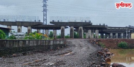 माणगाव-इंदापूर बायपासच्या ब्रिजचे काम रेंगाळले