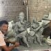 मुरूडमधील शाडू मुर्तीची परंपरा जपणारी पिढी