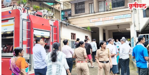 रोह्यात सदनिकेमध्ये लागली आग