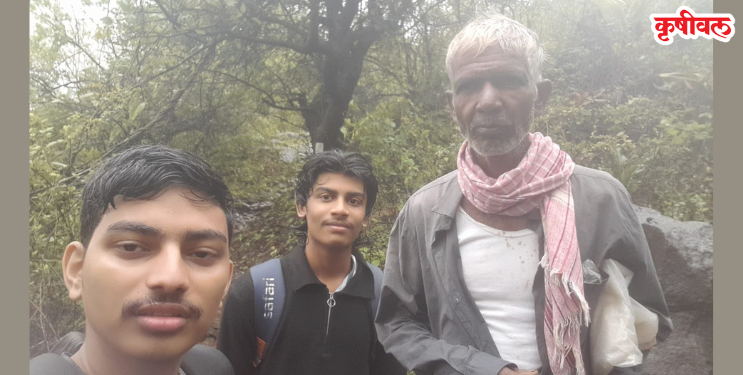 इरसाल गडावर दोन पर्यटक अडकले
