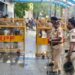 रेल्वे स्थानकावर कडेकोट बंदोबस्त