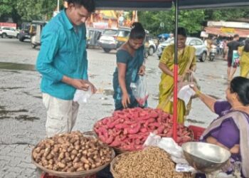 आषाढी एकादशीच्या पार्श्वभूमीवर मार्केटमध्ये उपवासाच्या पदार्थांची रेलचेल
