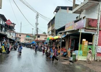 तळा बाजारपेठेत शुकशुकाट