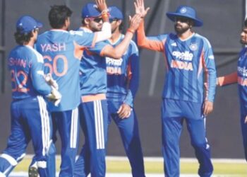 भारताची विजयी हॅट्ट्रिक