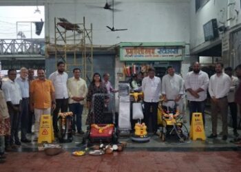रोहा एसटी स्थानकात अत्याधुनिक स्वच्छता यंत्रणेचे लोकार्पण