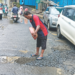 पावसामुळे पनवेलच्या रस्त्यांची चाळण