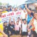 कळवे-दादर ग्रामस्थांचा रास्ता रोको
