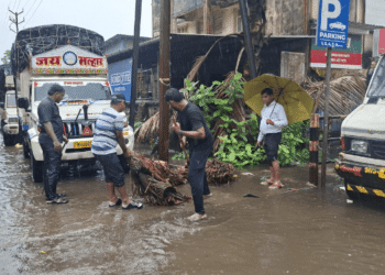 मुसळधार पावसात पालिकेची धाव