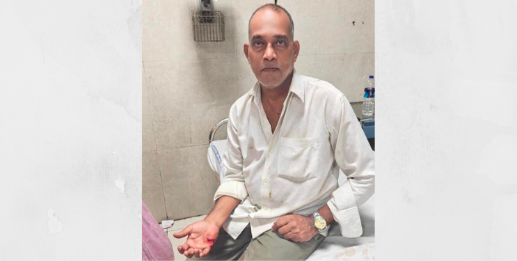 मोकाट कुत्र्याच्या हल्ल्यात ज्येष्ठ नागरिकाचे धाडस