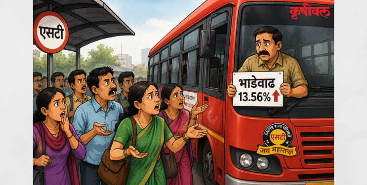 भाडेवाढीचा प्रताप, प्रवाशांचा संताप!