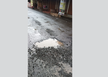 पालीत पहिल्याच पावसात रस्त्यांची दुरवस्था