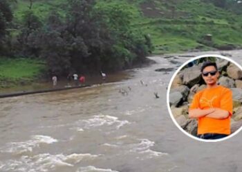 पनवेल-धोधाणीत दुर्दैवी घटना! वाघाची वाडी नदीत पोहताना दोन तरुण गेले वाहून