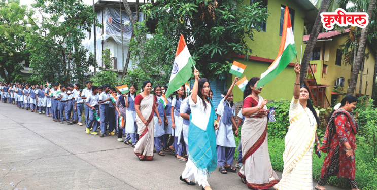 जिल्ह्यात तिरंगा रॅली उत्साहात