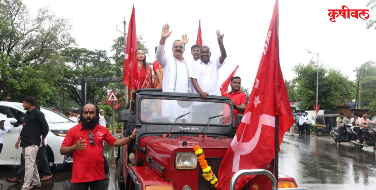 खालापूरमध्ये शेकापच्या लाल बावट्याचा झंझावात