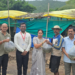मुरुड तालुक्यातील शेतकऱ्यांना मत्स्यबीजांचे वितरण