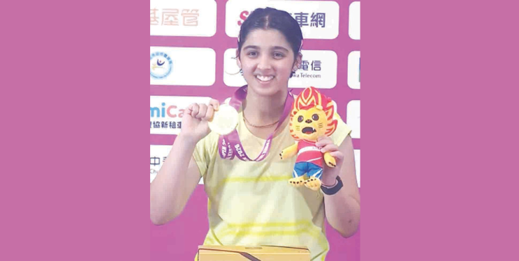 तैपेई ओपन जिंकणारी तन्वी ठरली तरुण बॅडमिंटनपटू