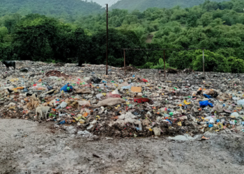 तळा शहरातील डम्पिंग ग्राऊंड धोकादायक!