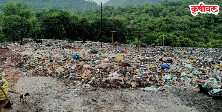 तळा शहरातील डम्पिंग ग्राऊंड धोकादायक!