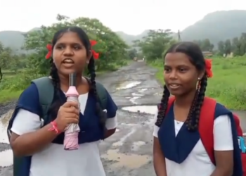 शालेय विद्यार्थिनी बनल्या पत्रकार