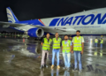 Navi Mumbai Airport: नवी मुंबई विमानतळावर पहिले बोईंग 747 मालवाहू विमान दाखल