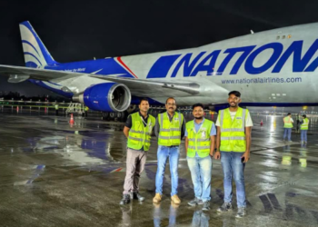 Navi Mumbai Airport: नवी मुंबई विमानतळावर पहिले बोईंग 747 मालवाहू विमान दाखल