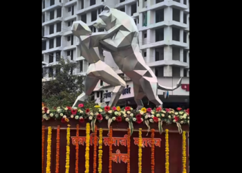 संभाजी महाराजांच्या पुतळ्यावरून पेणमध्ये संताप