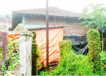 विजेच्या गंजलेल्या खांबाकडे महावितरणचे दुर्लक्ष
