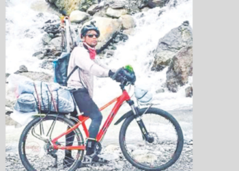 दापोलीच्या सायकलपटूची मनाली ते लडाख मोहीम पूर्ण