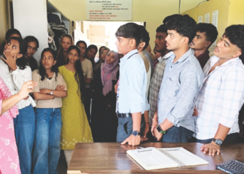 ग्रंथालय परिचय कार्यक्रम उत्साहात