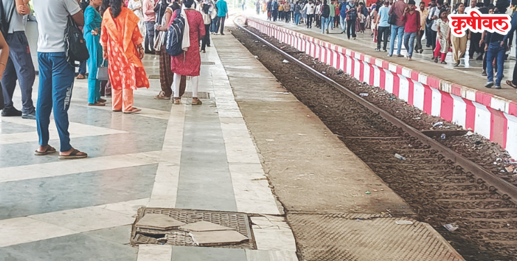 ड्रेनेज झाकणं धोकादायक अवस्थेत