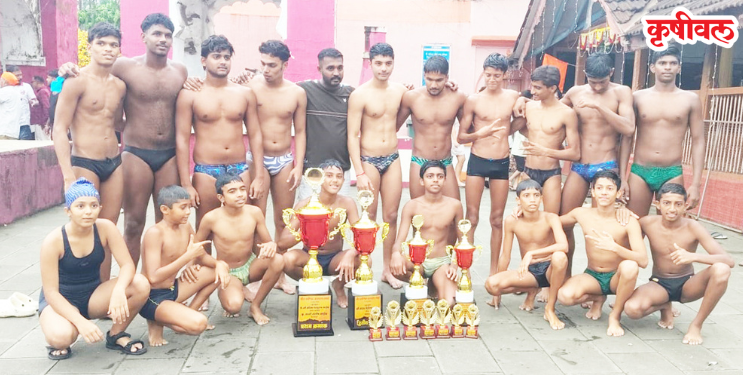 चौल श्री रामेश्वर पुष्करणीत जलतरण स्पर्धा