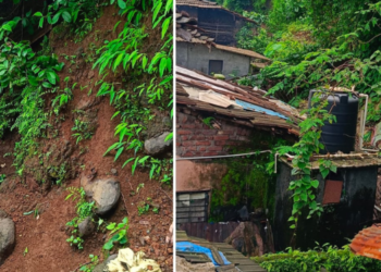 Landslides Risk: ‘या’ गावातील कुटुंबे दरडीच्या धोक्यात