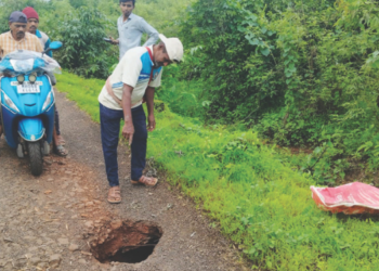 रोहा-बारशेत मार्गावर जीवघेणा प्रवास