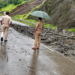 मुंबई-गोवा महामार्गावर नडगाव हद्दीत दरड कोसळली