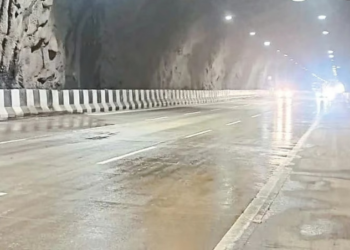 कशेडी बोगद्यातील पाणीगळती धोकादायक