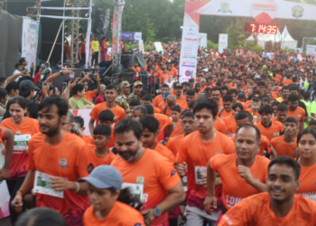 खारघर हिल मॅरेथॉनला उत्स्फूर्त प्रतिसाद