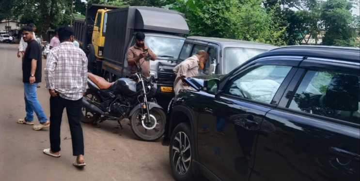 कारचालकाला डुलकी लागल्याने अपघात