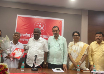 शेकाप मुरुड तालुका चिटणीसपदी तुकाराम पाटील