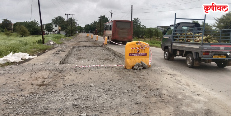 Belkade to Sahan Bypass Route: काँक्रिट रस्त्याची पुन्हा दुरुस्ती