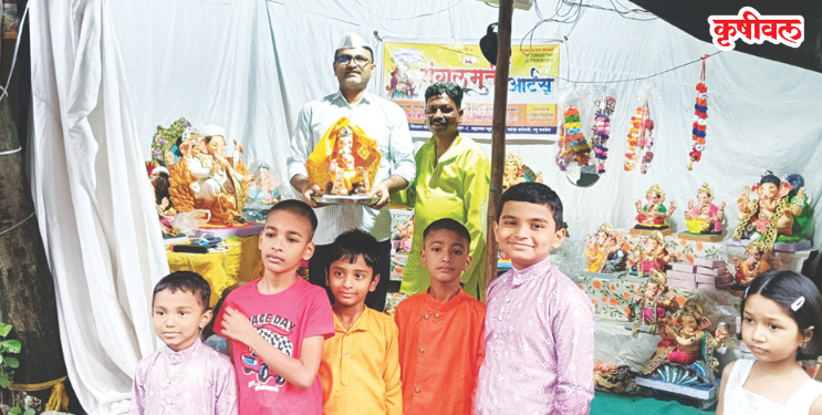 पनवेलमध्ये गणेशोत्सवाचा उत्साह