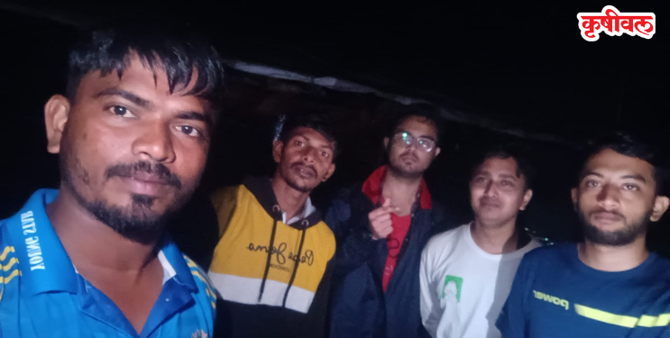 गार्बेट येथे ट्रेकिंगसाठी आलेल्या तरुणांची सुखरूप सुटका